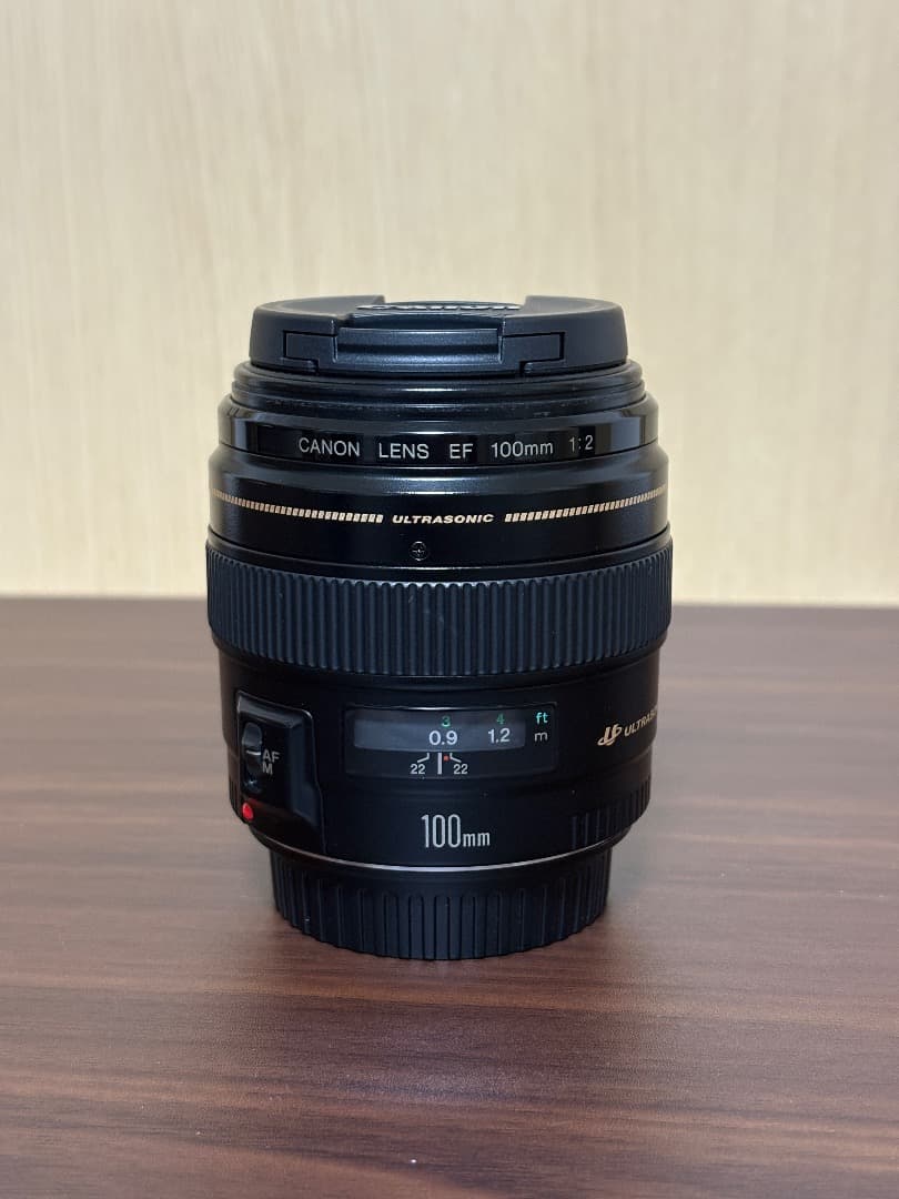 デジタルカメラ canon EF100mm F2