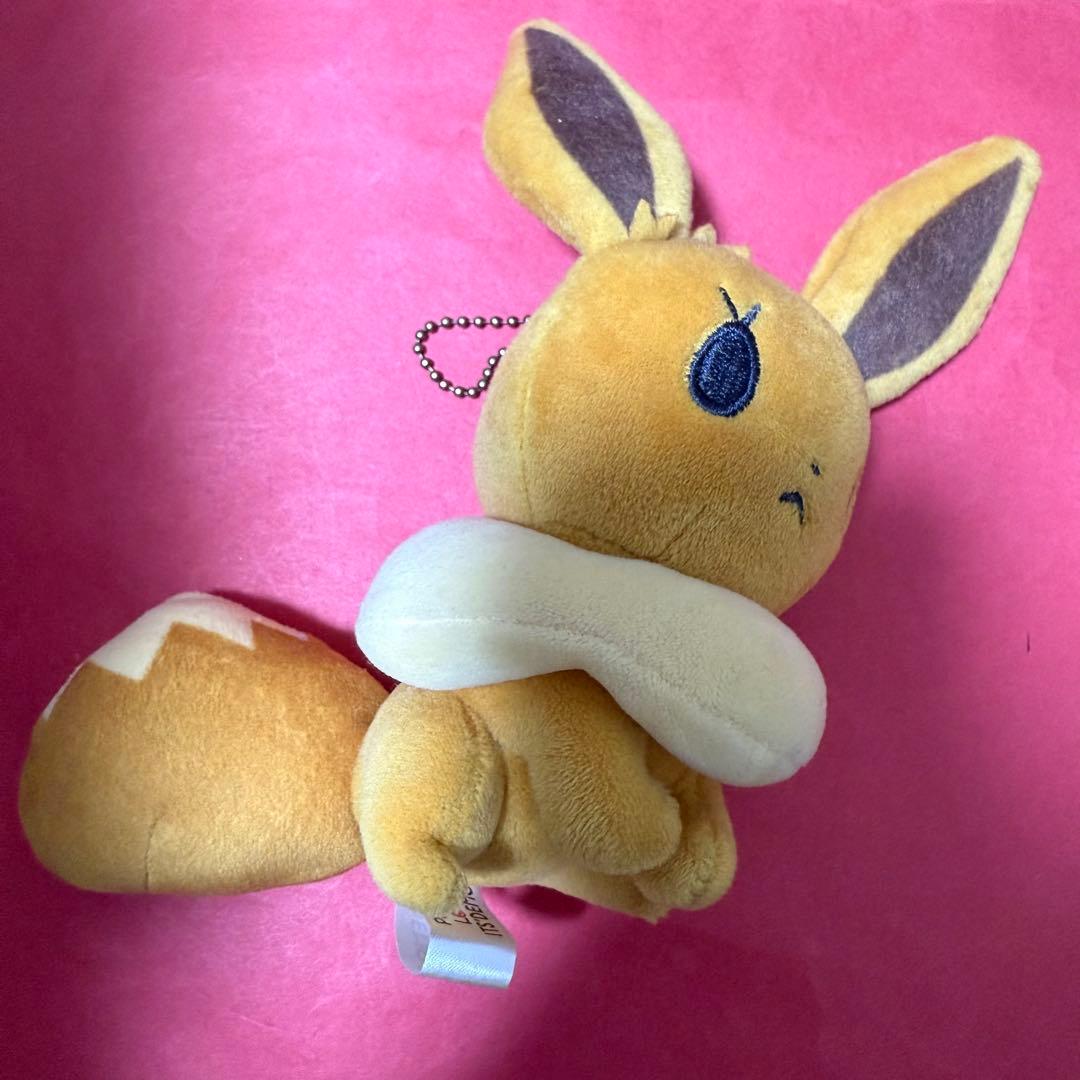 新品 ポケモン イッツデモ イーブイ マスコット ぬいぐるみ キーホルダー