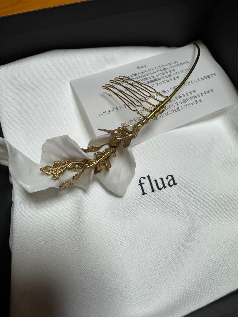 ヘアアクセサリー flua 2way flower haired