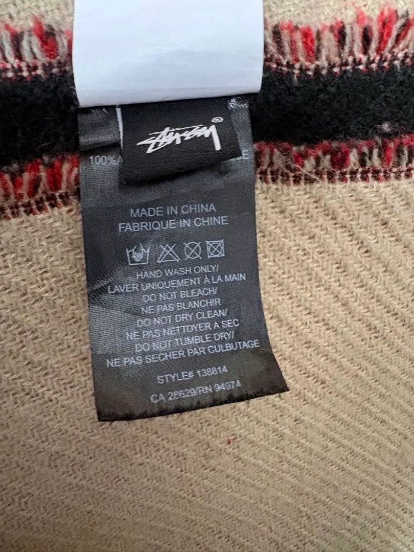 STUSSY ブランケット