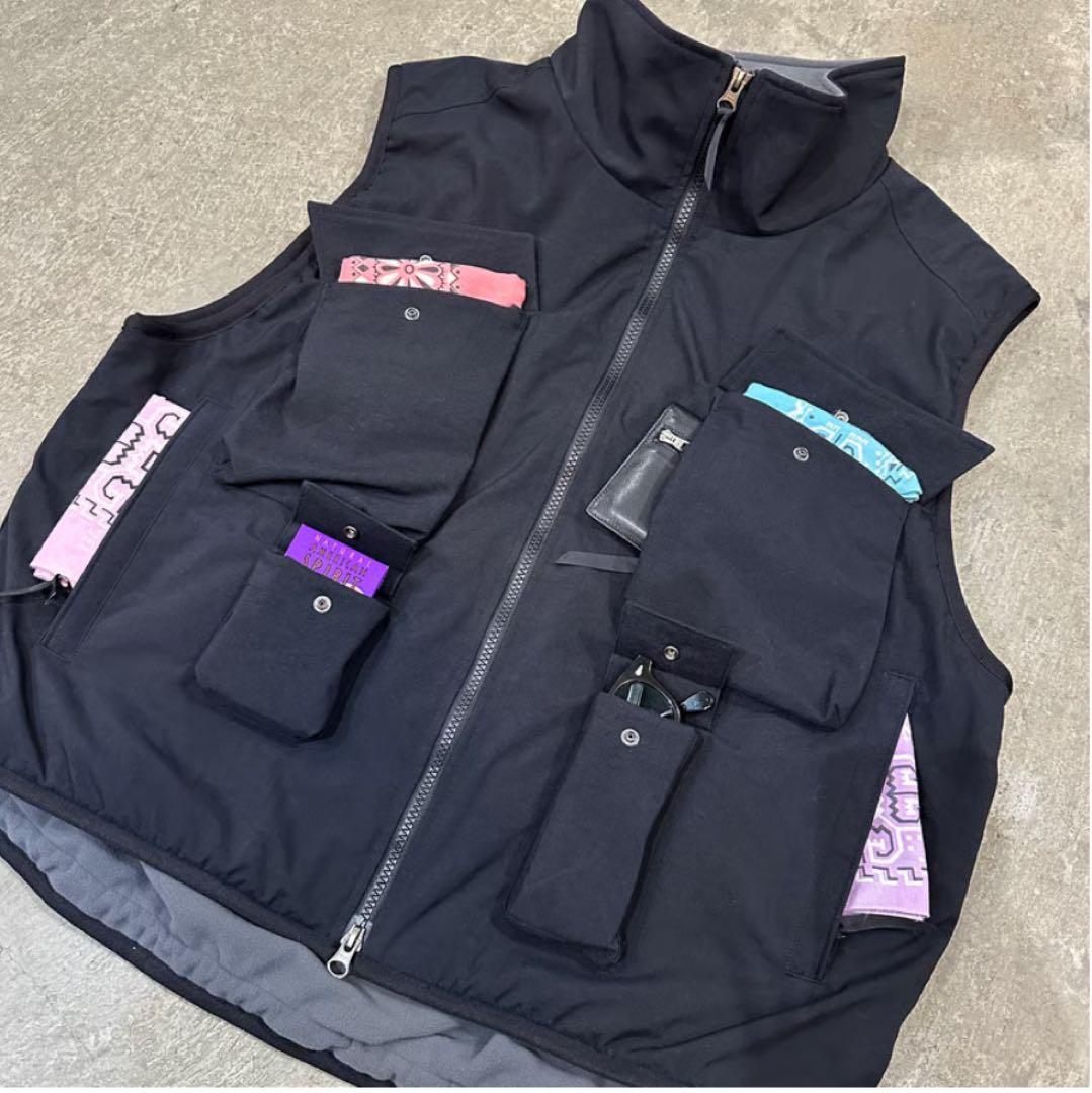 トップス THE ANTHOLOGY NYLON VEST 3D Pocket