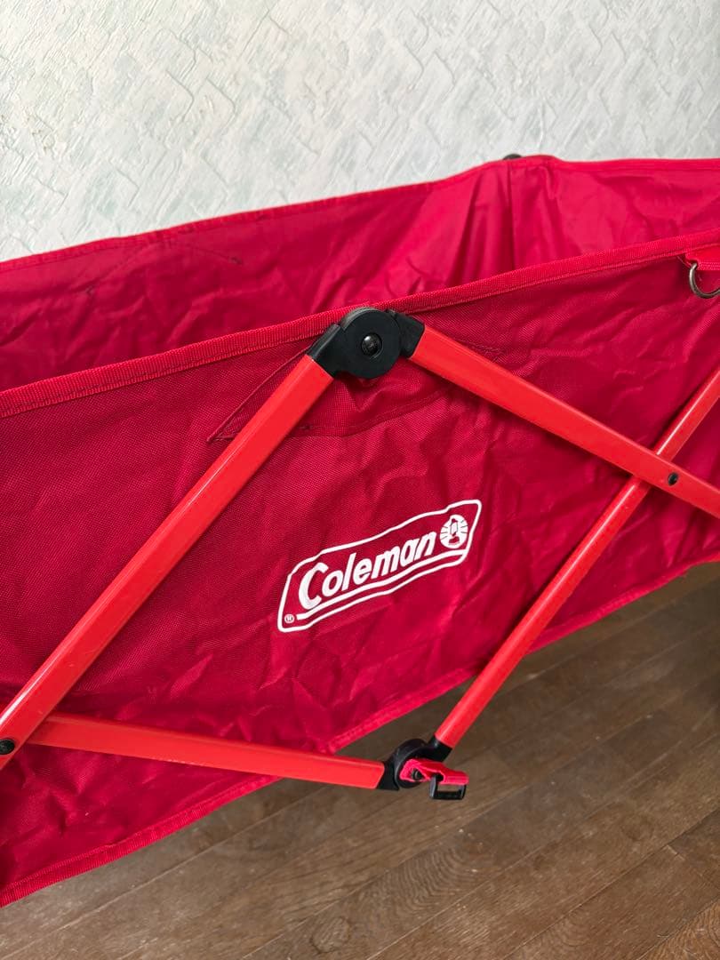 Coleman キャリーカート レッド　アウトドア