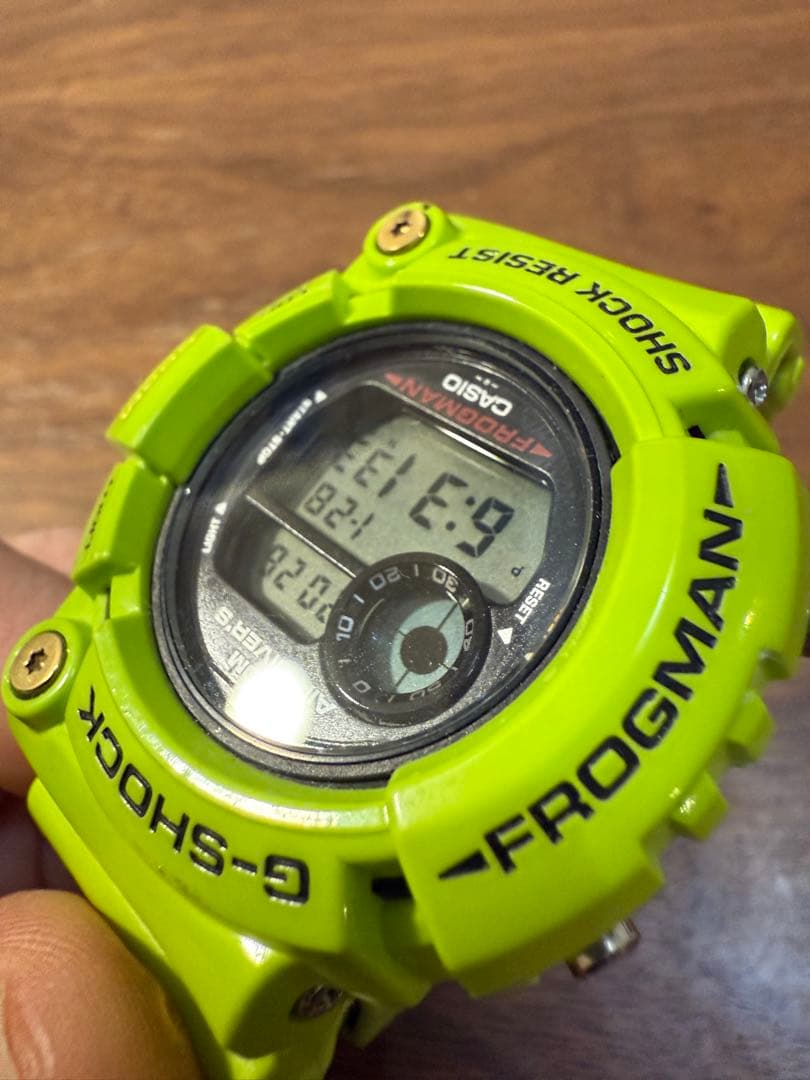 G-SHOCK Frogman グリーン(ジャンク品)