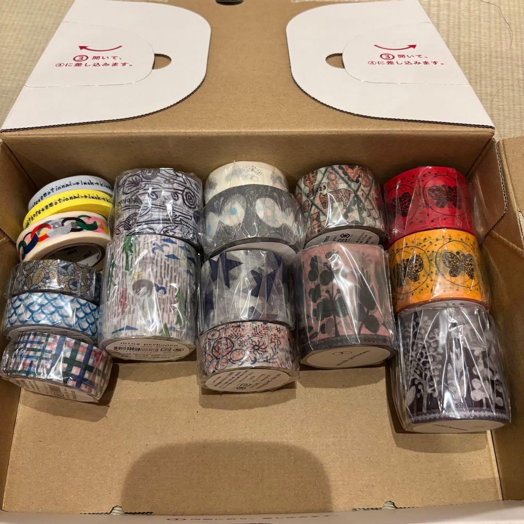 新品未開封 中古★ ミナペルホネン mt マスキングテープ　17本セット