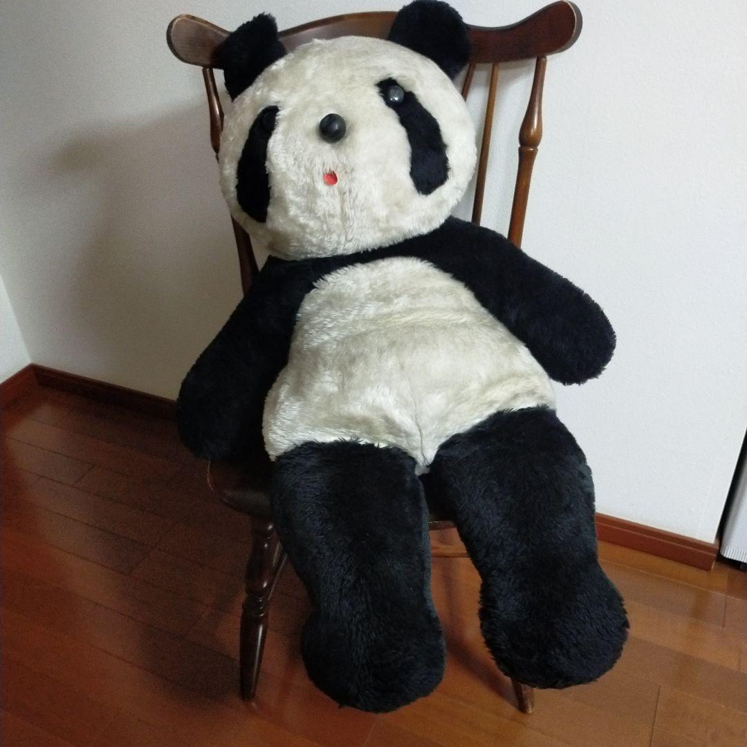 昭和のパンダぬいぐるみ 大きめ