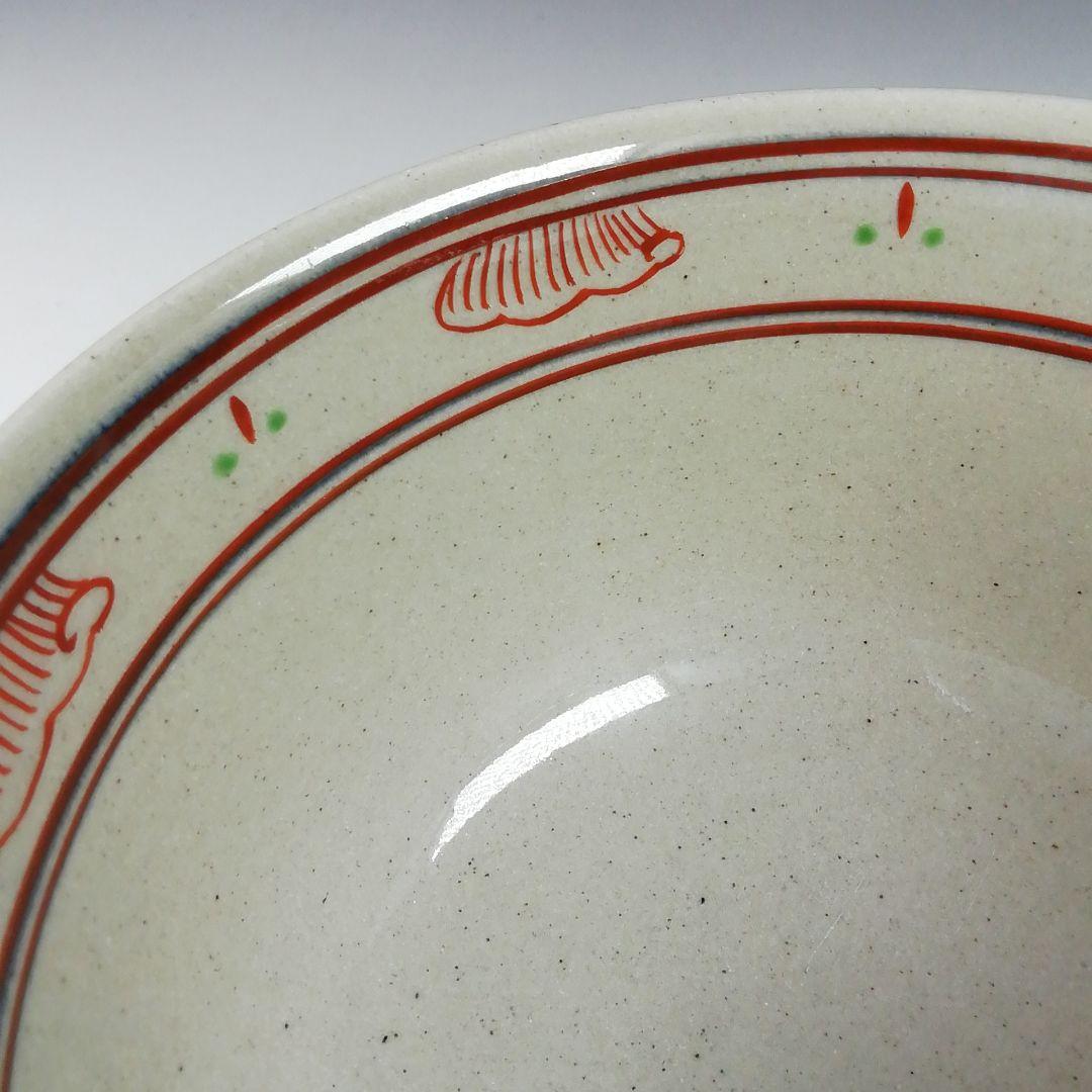 Ｔ６０７　茶碗　『膳所焼』『赤絵　安南写』『淡海ぜぜ陽炎園 造』　共箱　茶道具