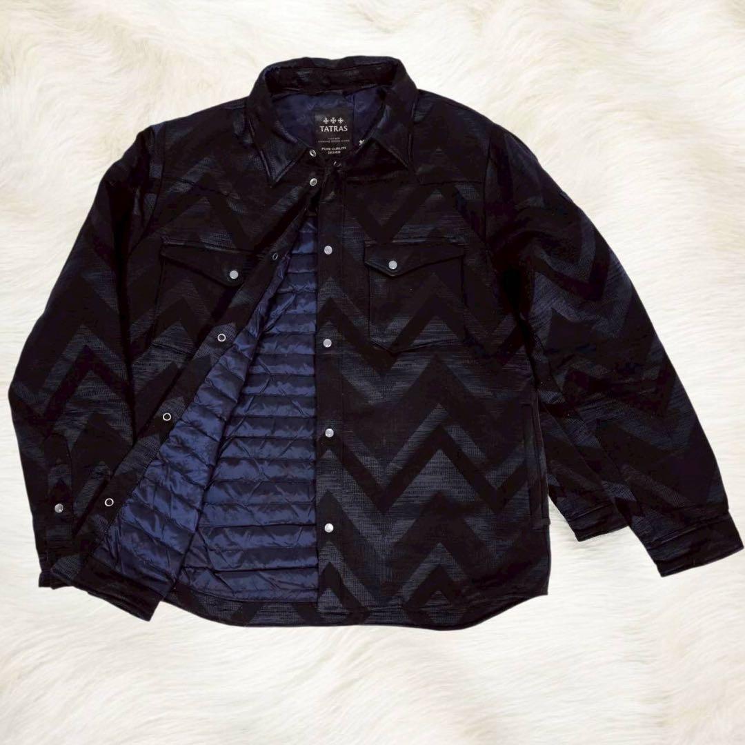 ohpa　TATRAS　タトラス　ダウンシャツ　ダウンジャケット　 XL