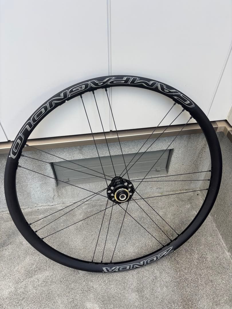 美品 カンパニョーロ ZONDA DB クリンチャー 前後 走行1000km未満