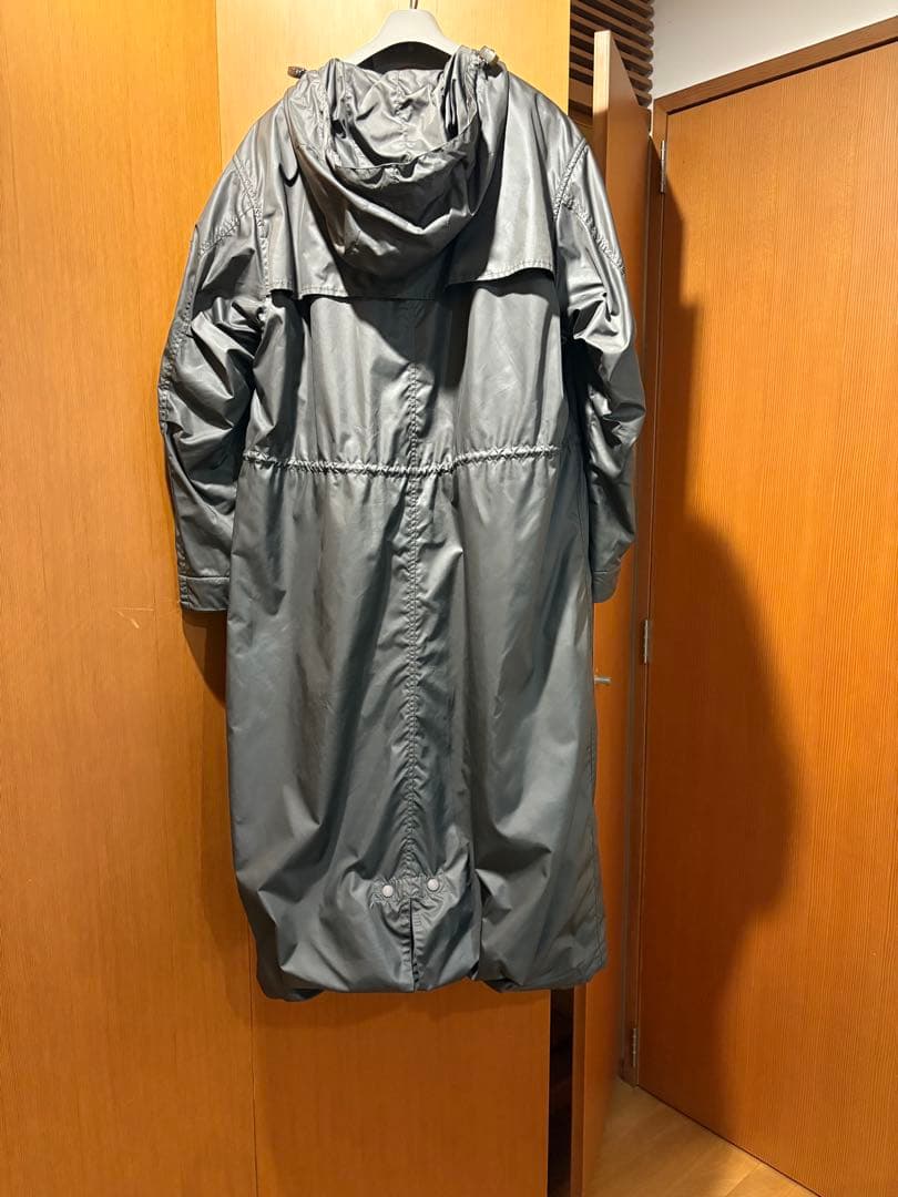 イッセイミヤケ　ロングコート　モッズコート　カーキグレー　春秋冬