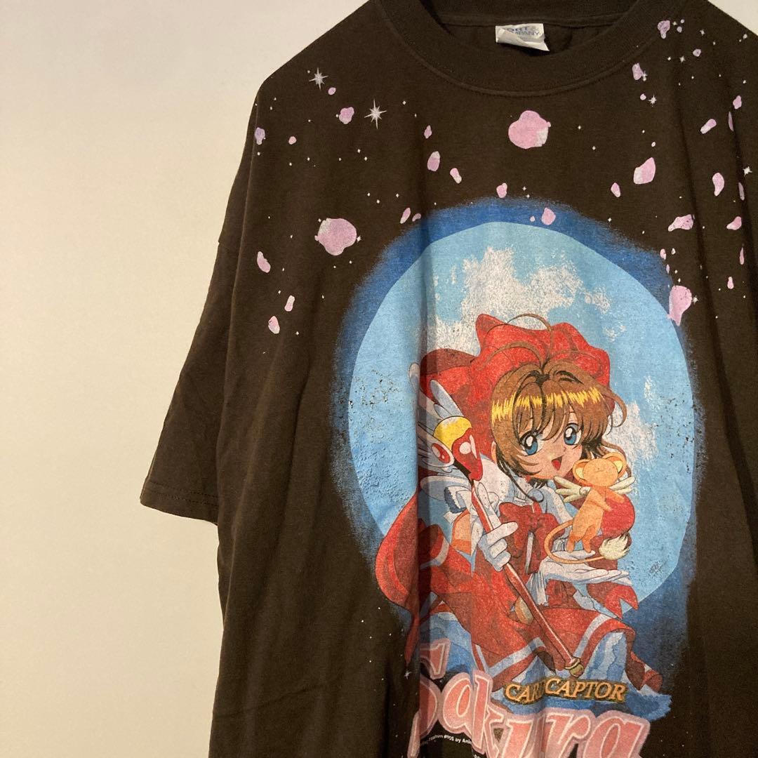カードキャプターさくらTシャツ古着y2kアニメ漫画CLAMPセーラームーンXL