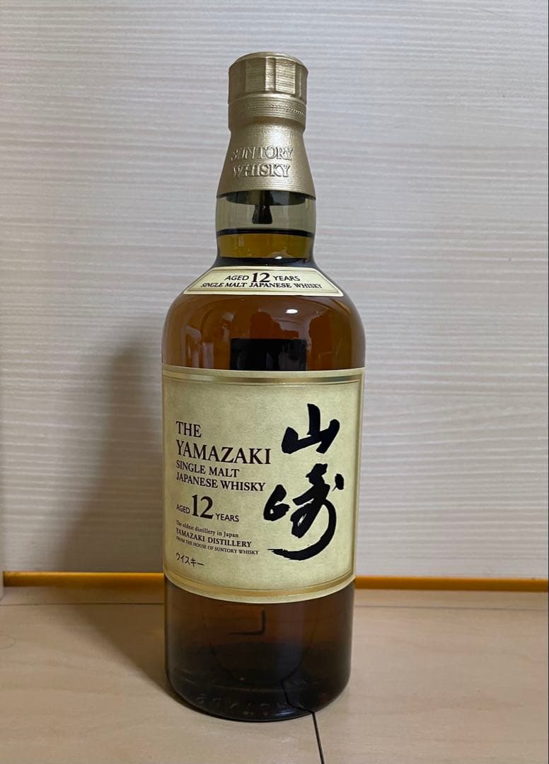 サントリー ウイスキー 山崎 １２年 700ml シングルモルト