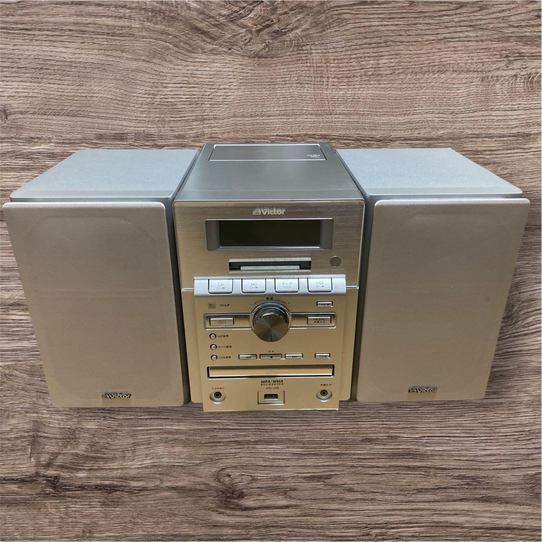 victor ビクター カセット、CD、MDコンポ　UX-Z2-S