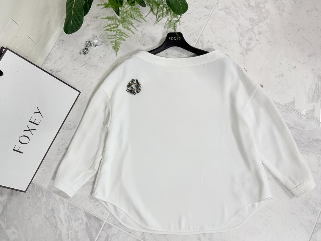 未使用★ADEAMアディアム ヴォヤージュトップ0 ロゴボタン'22年商品