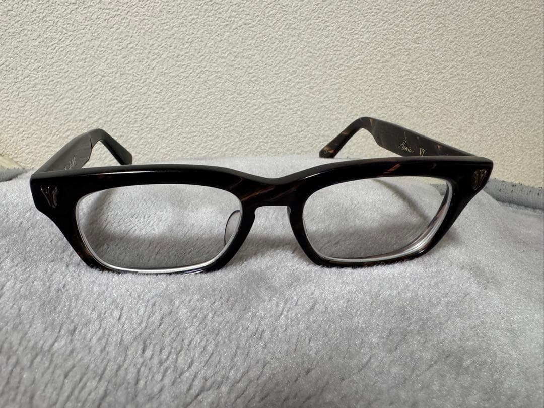 【泰八郎謹製】 Premier6 プレミア6 BLS（ブルーササ） メガネ