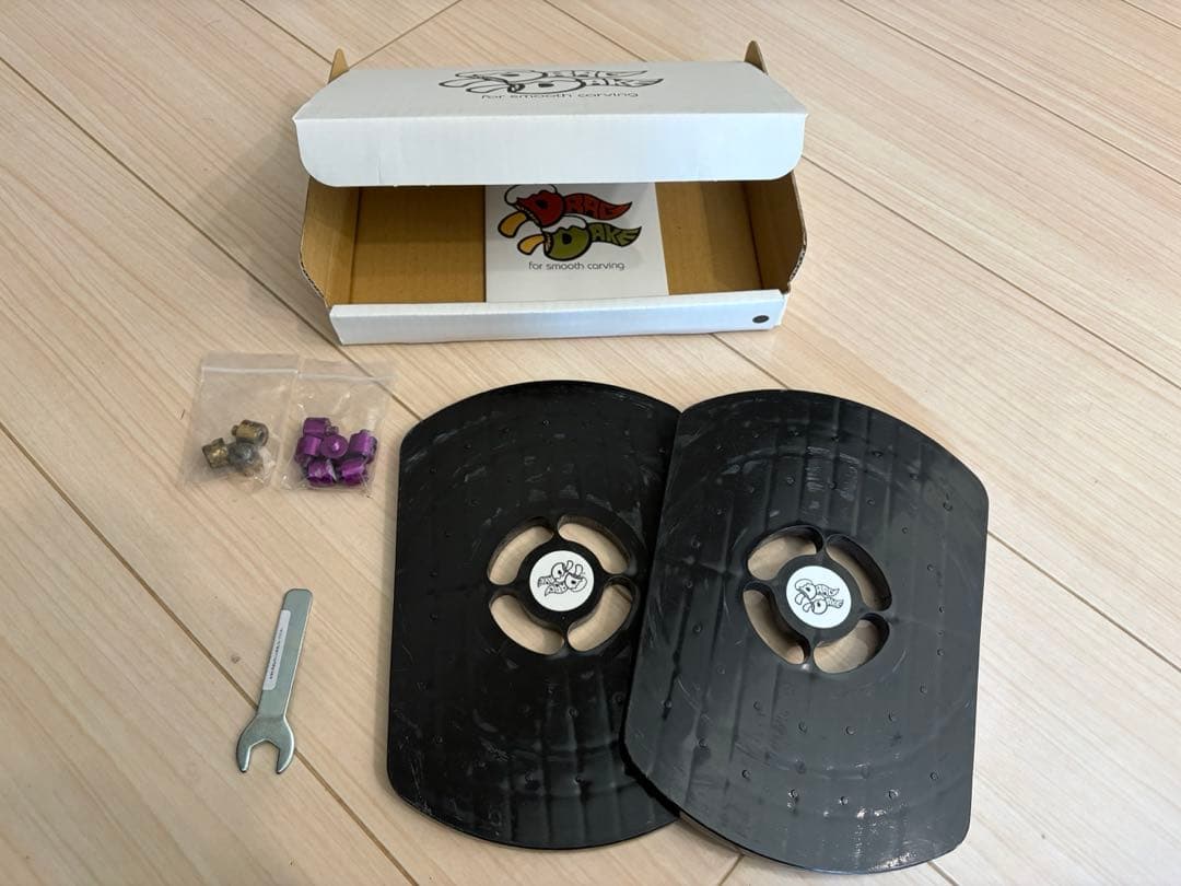 スノーボード ドラグダケ　ジュラルミン製ボルト付き