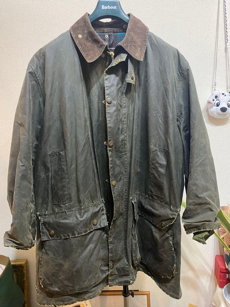 T*&様 92年制　barbour ノーザンブリア　オイルドジャケット　42