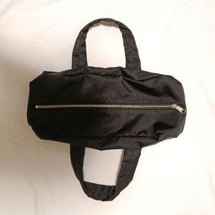 コムデギャルソン ナイロン ハンドバッグ Mサイズ ブラック