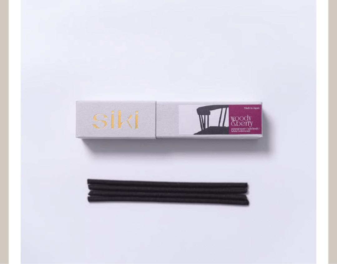 siki Woody Cherry お香セット