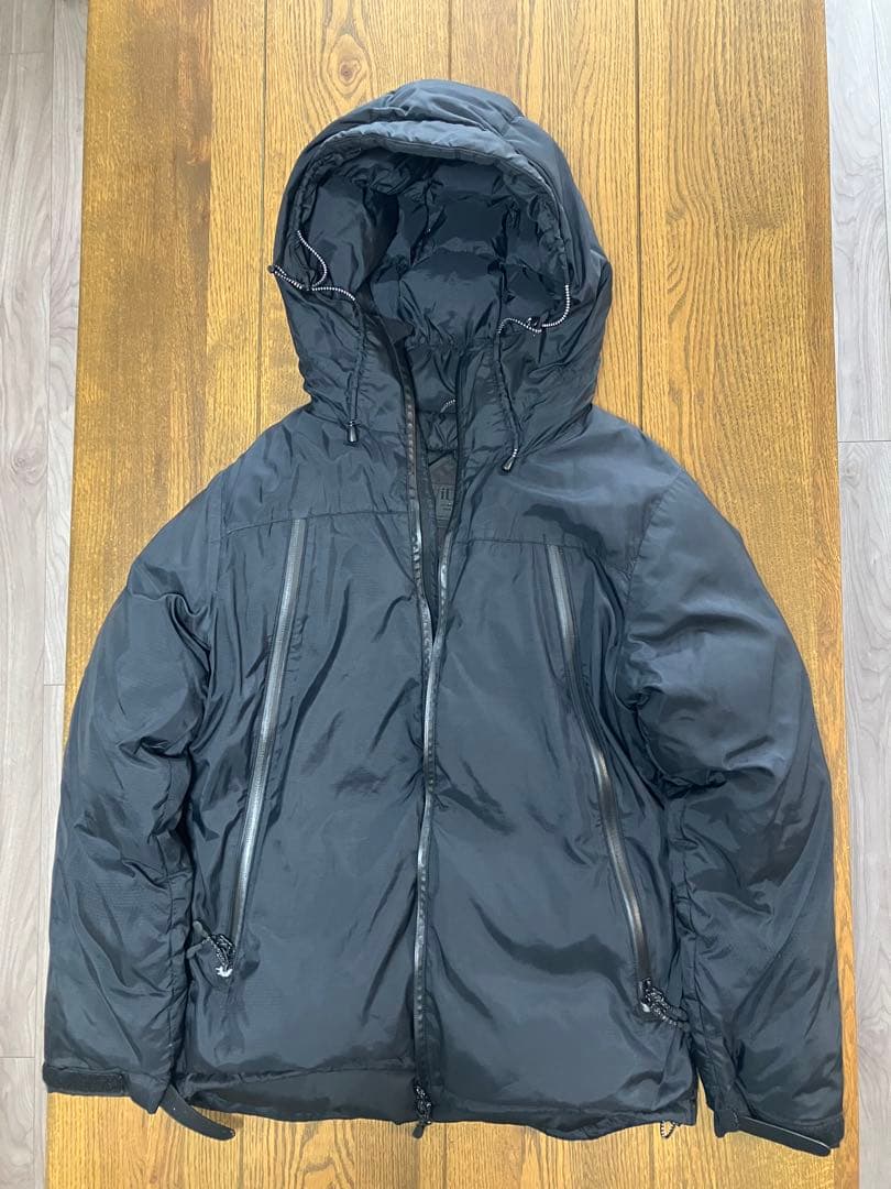 NANGA iD AURORA 3LAYER DOWN BLOUSON ブラック