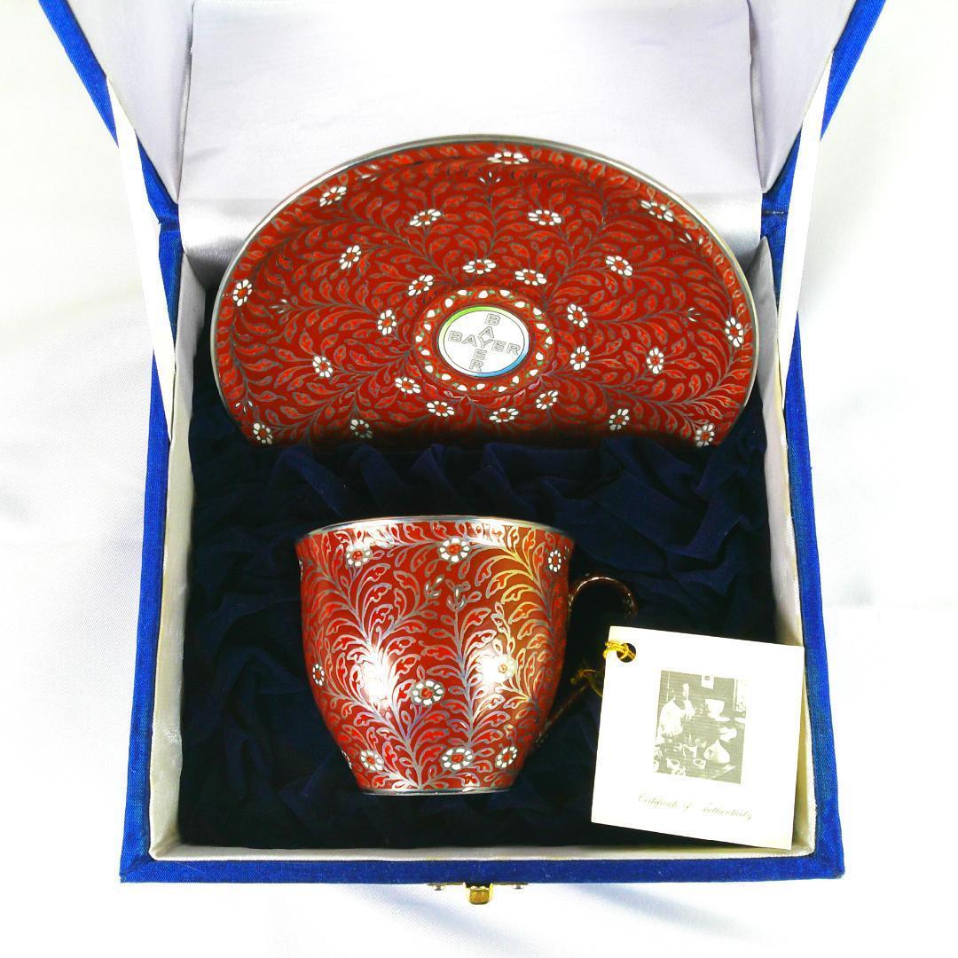 【上品】BAYER タイ限定 デザインカップ マグカップ 海外土産 記念品 美品