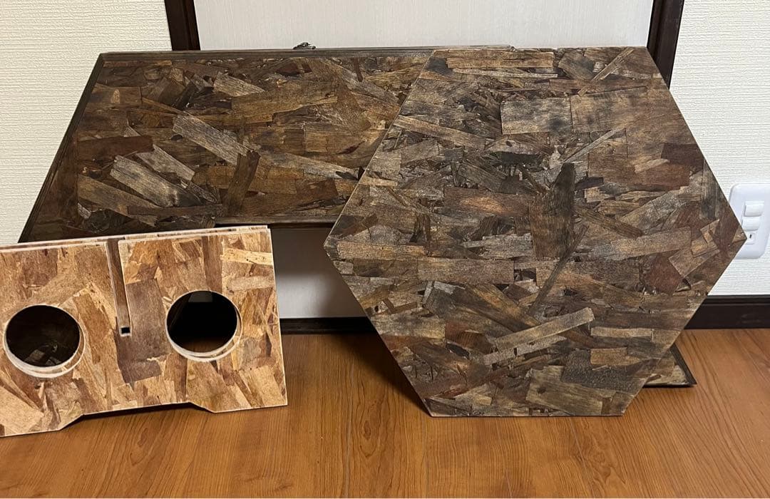 折りたたみ式　ヘキサテーブルセット