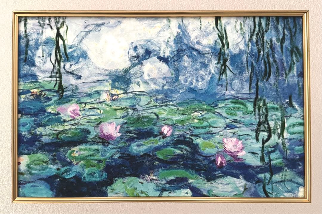 モネ 絵画 睡蓮 インテリア