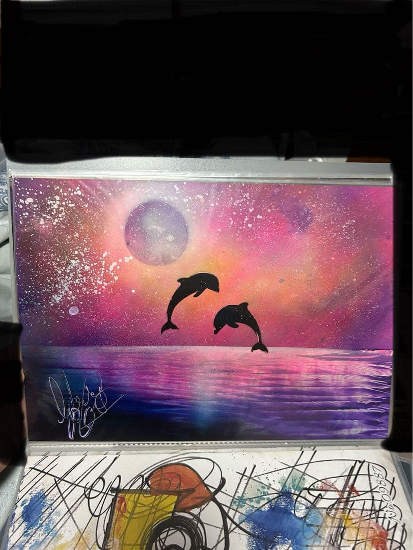 スプレーアートエデン原画2枚