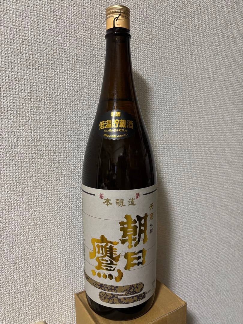 高木酒造　朝日鷹　低温貯蔵酒 1.8L