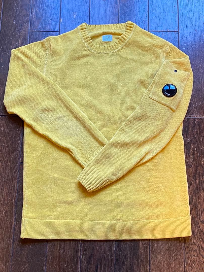 C.P. Company ニット 48 イエロー セーター コットン