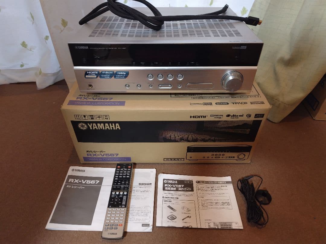 [完動品]YAMAHA ヤマハ RX-V567 AVアンプ