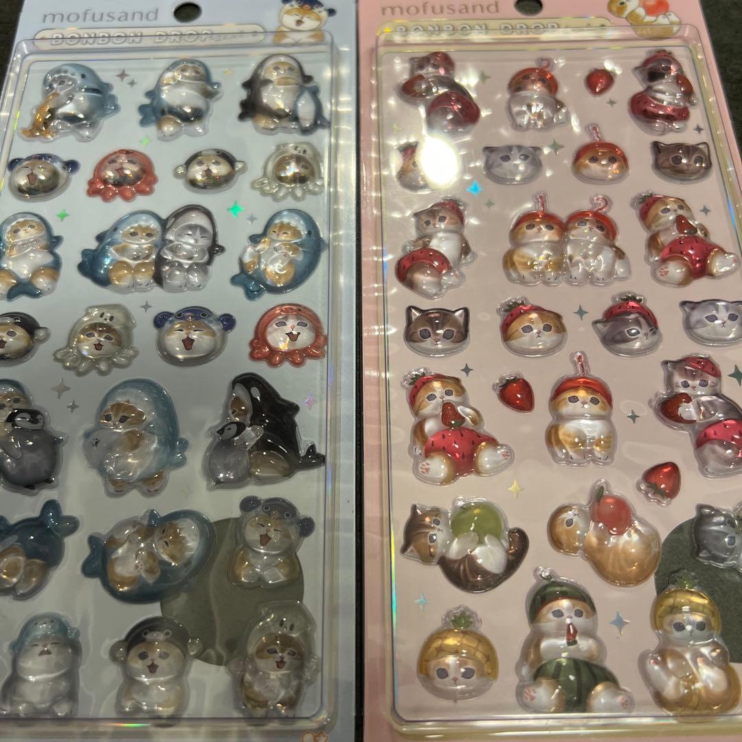 【正規品】モフサンド　ボンボンドロップシール 2枚セット