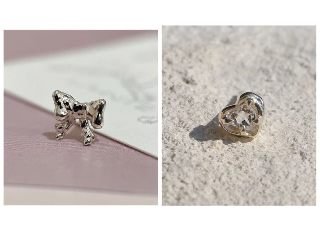 lanie ピアス 16G 2点セット