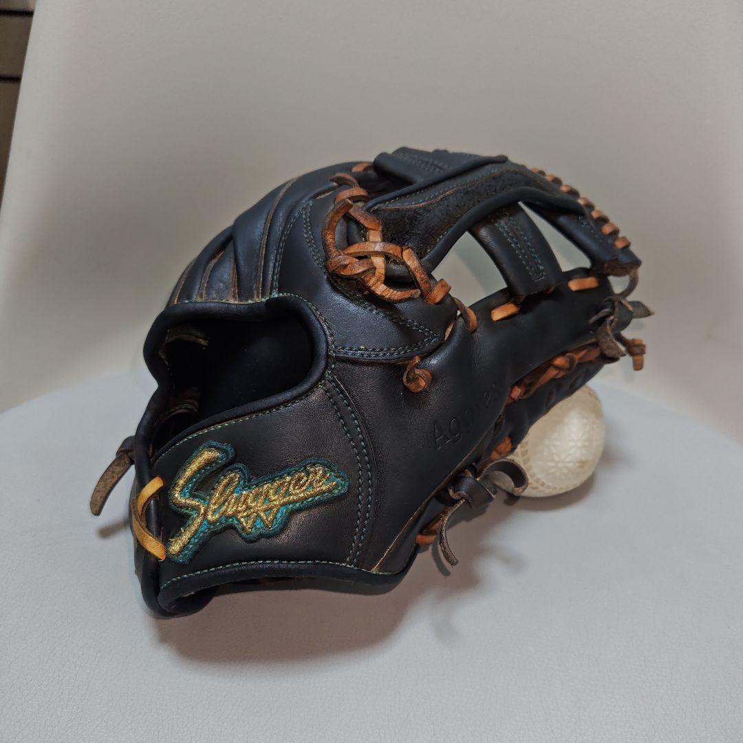 久保田スラッガー 限定 硬式 内野手用 グローブ 野球 東京支店刻印 袋付き