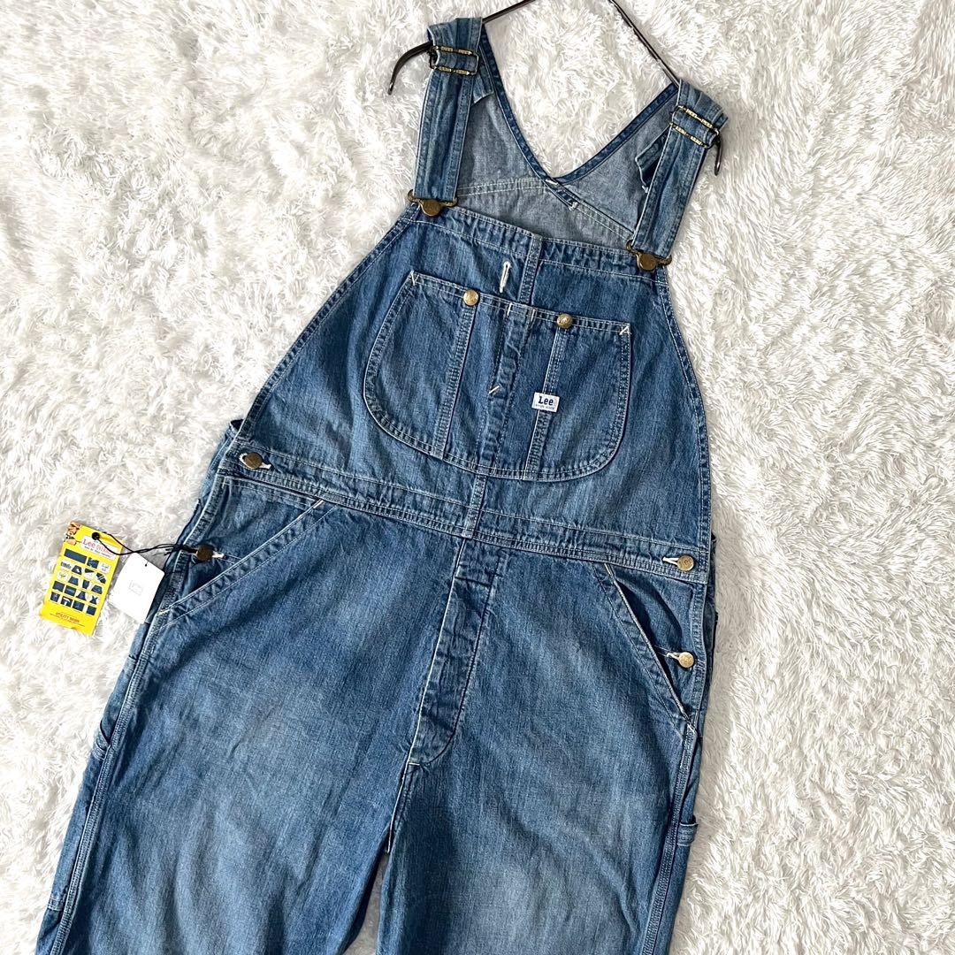 新品未使用 Lee リー デニム サロペット オーバーオール ユーズド加工 XL