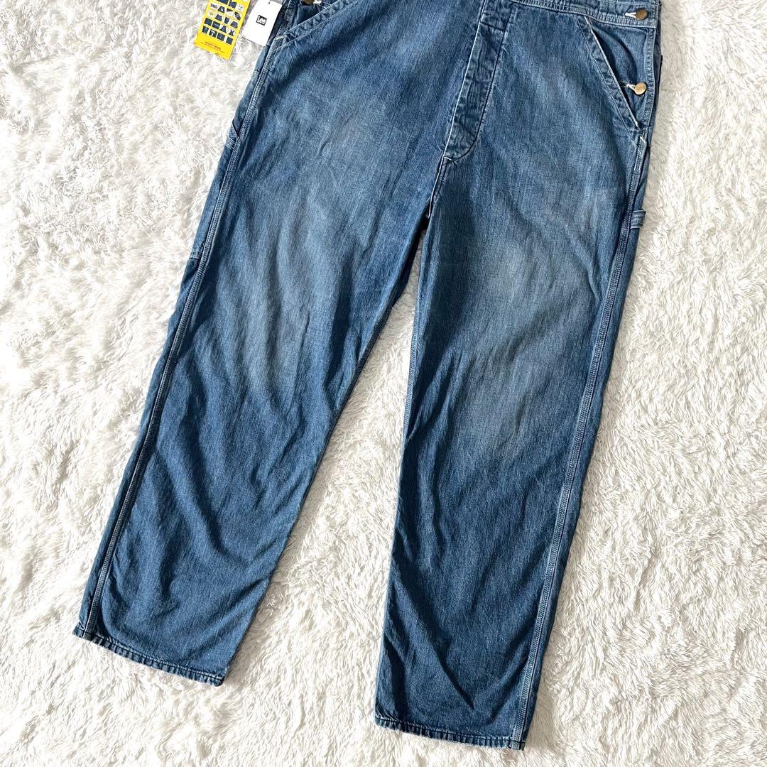 新品未使用 Lee リー デニム サロペット オーバーオール ユーズド加工 XL
