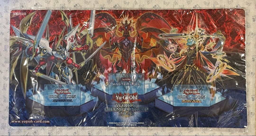 希少 公式品 新品未開封 wcs2025 プレイマット 遊戯王