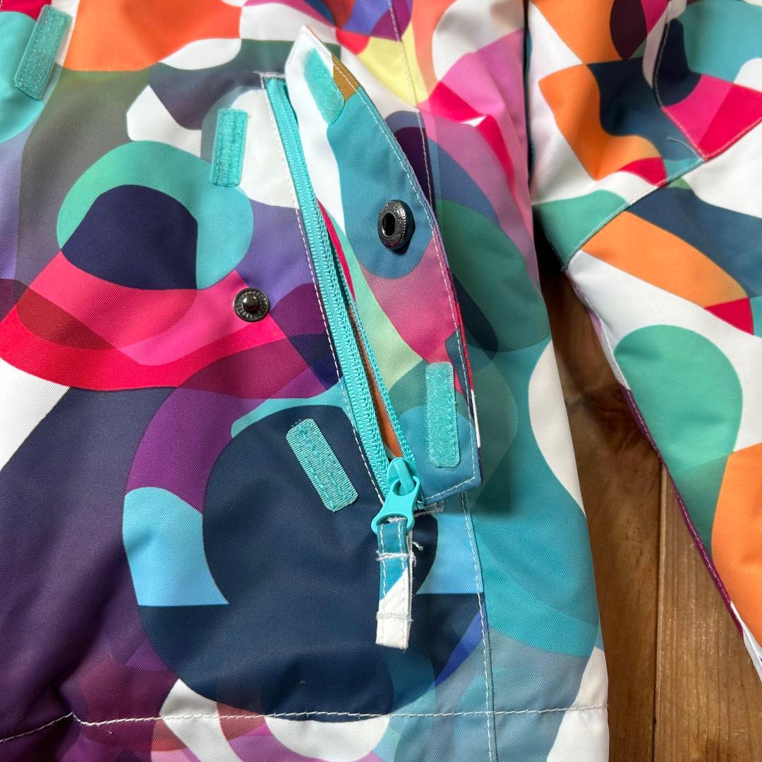 ROXY スキーウェア 140 ボードウェア 上下セットパンツ スノボ キッズ