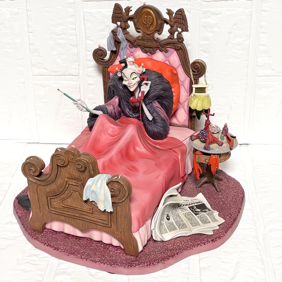 激レア　WDCC ディズニー　101匹わんちゃん　クルエラ　ヴィランズ　オブジェ