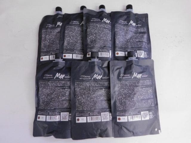 1121☆ナチュミー Mee color クリームシャンプー ダークブラウン