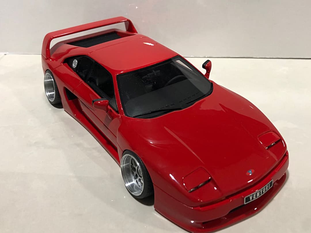 【超レア！】1/18 ヴェンチュリー 400GT フェーズ２BBS深リムカスタム