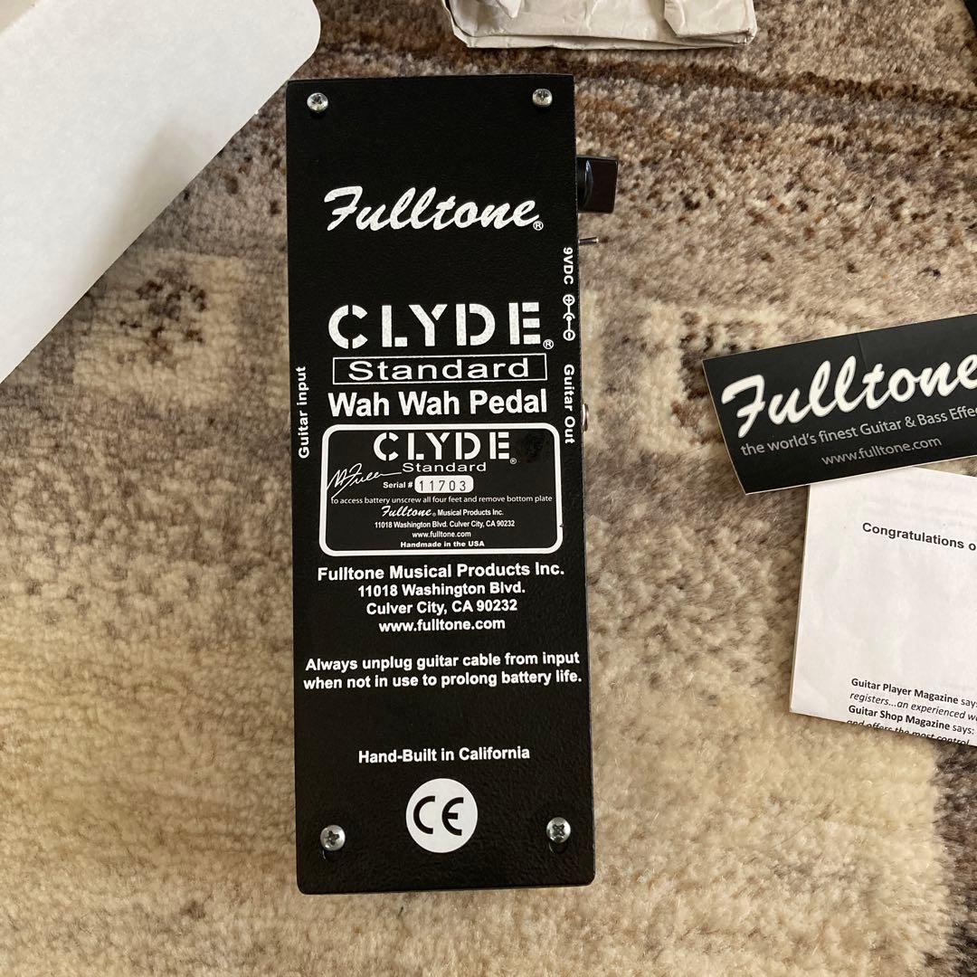 ギター Fulltone CLYDE Standard Wah