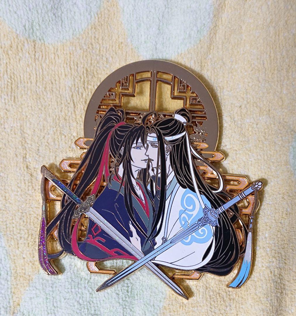 魔道祖師 天官賜福 人渣反派自救系統 ピンバッジ 忘羨 花憐 冰秋