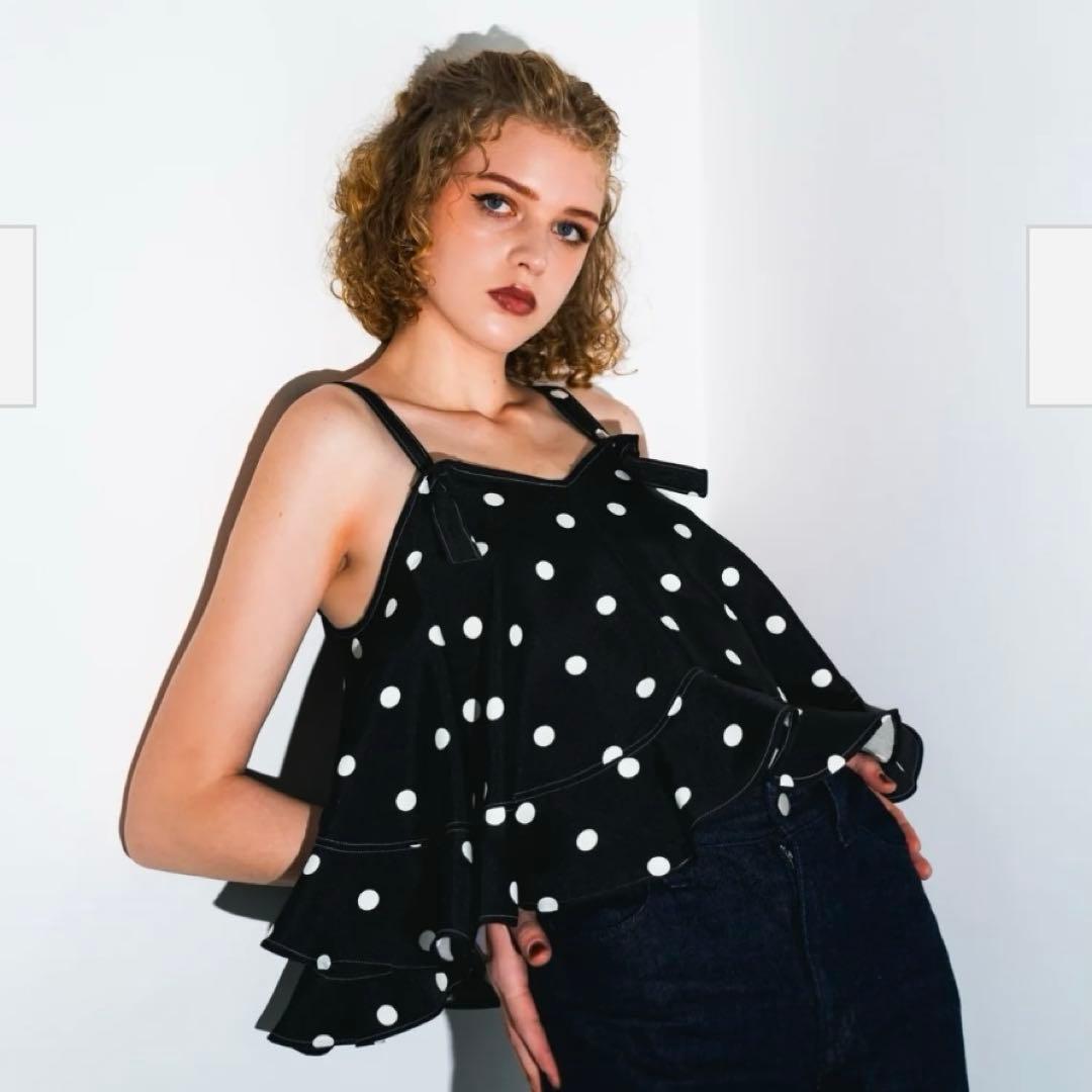 stitchhemfrilltops 新品未使用タグ付きシェリエ sheller