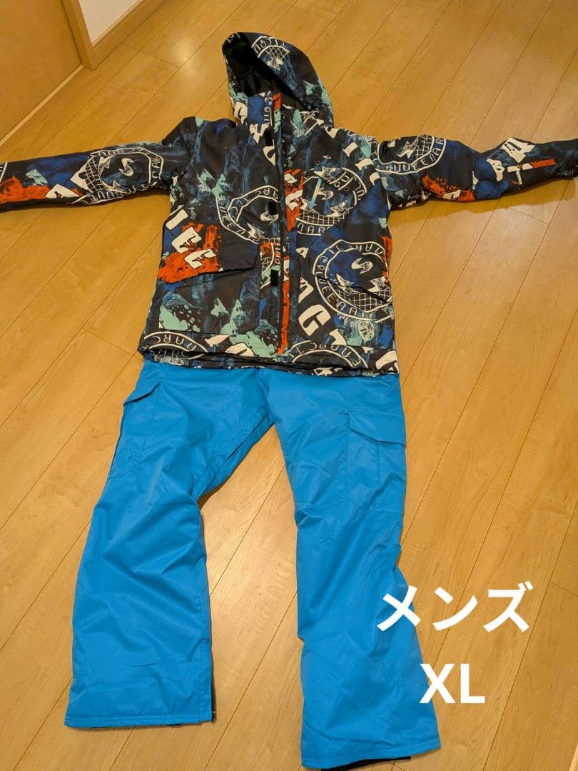 ARCTIC QUEEN スノーボード　スキーウェア 　XL メンズ　上下
