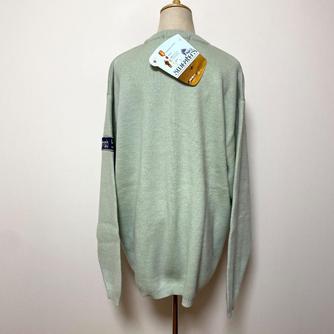 未使用 Burton バートン ミントグリーン ウール混 セーター スノーボード