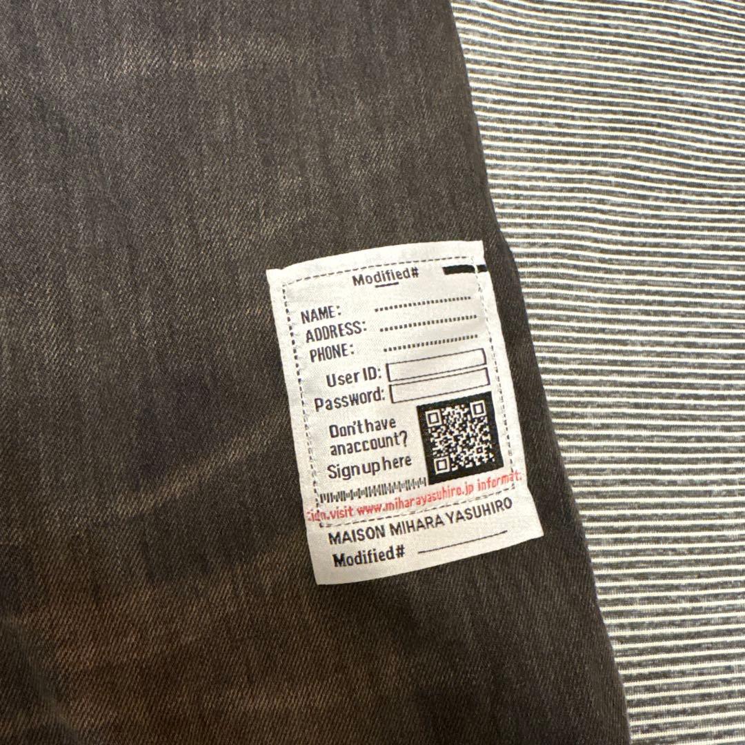 パンツ Maison MIHARA YASUHIRO LIGHT WIDE JEANS
