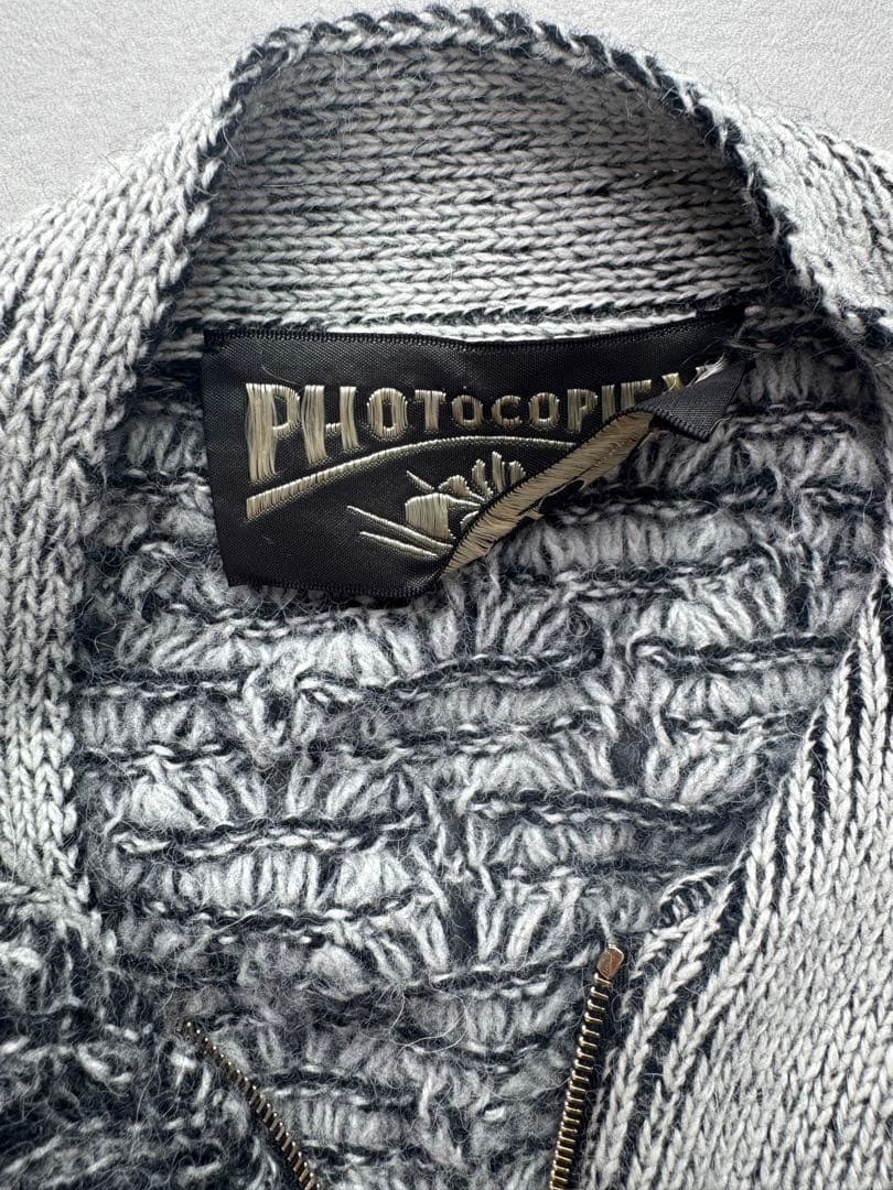 PHOTOCOPIEU グレーカーディガン