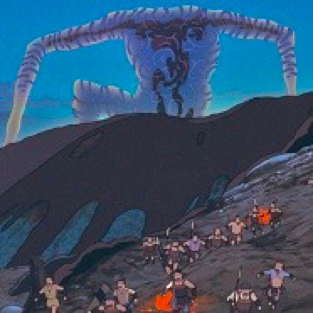 ✨超希少　ジブリ もののけ姫 デイダラボッチ オルゴール ライト　完動品✨