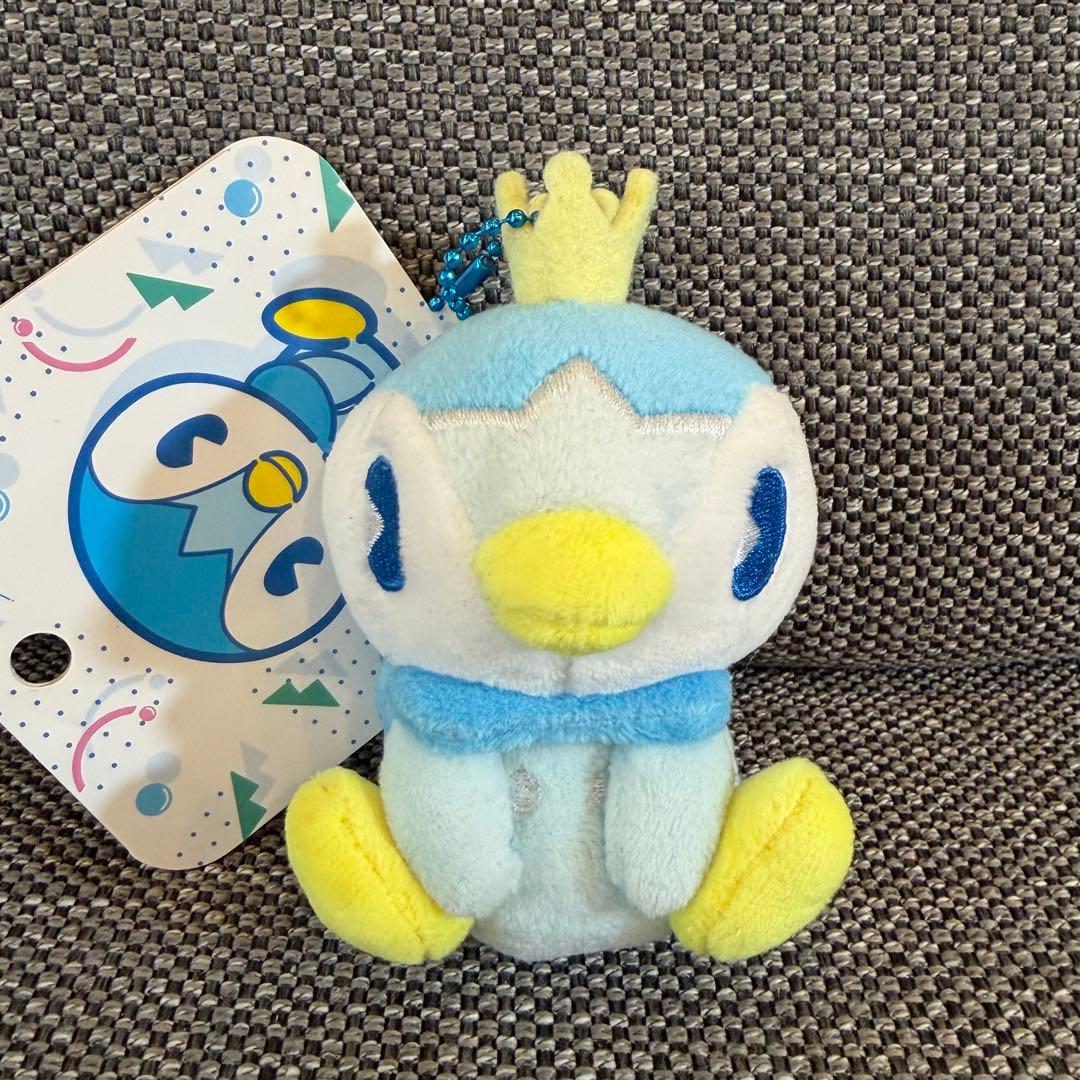 おいしいみず ポッチャマ　マスコット ぬいぐるみ