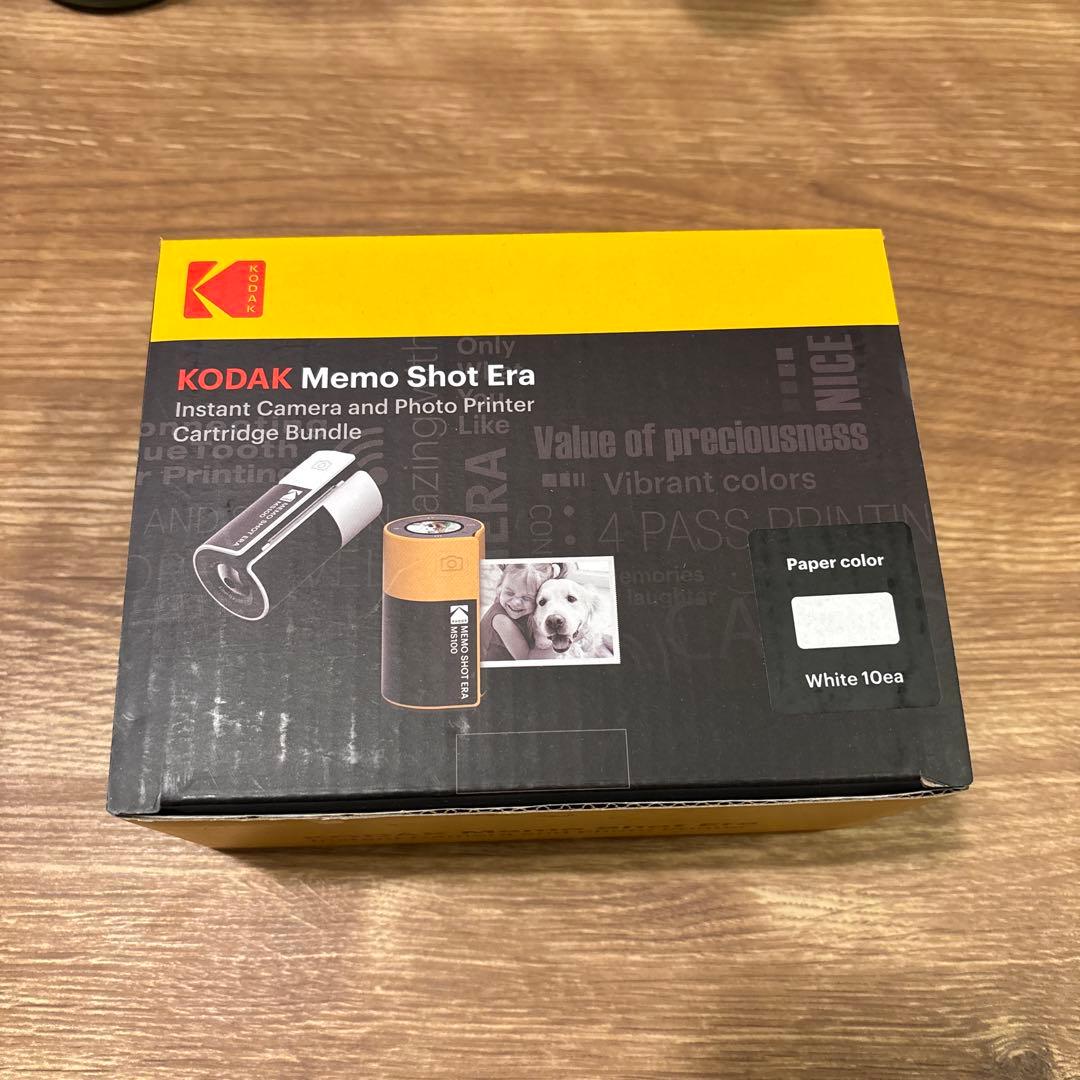 KODAK Memo Shot Era インスタントカメラとフォトプリンター